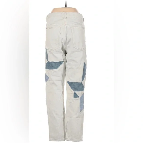 Isabel Marant Etoile “Lea” Geometric Pattern Jeans